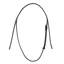 English Leather Head Piece 5/8 Black 